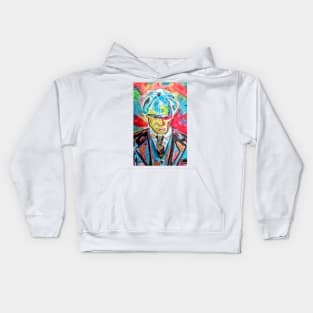 Psychedelic peaky blinder Kids Hoodie